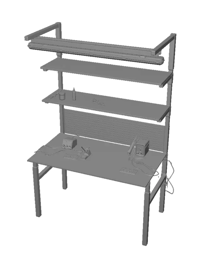 3D model for Electronics Assembly Workbench