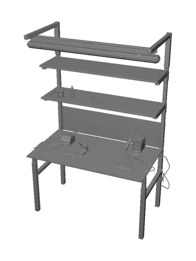 3D model for Electronics Assembly Workbench
