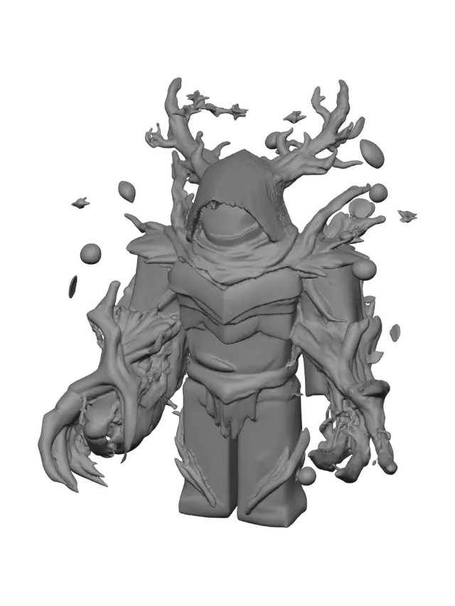 3D model for Crimson Dread Knight