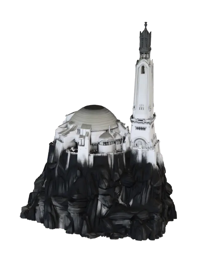 3D model for Gothic Spire on the Mountain