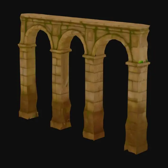 3D model for Ancient Arches