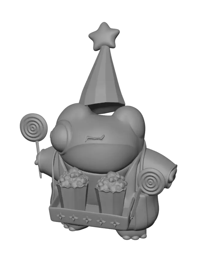 3D model for Circus Frog Parade