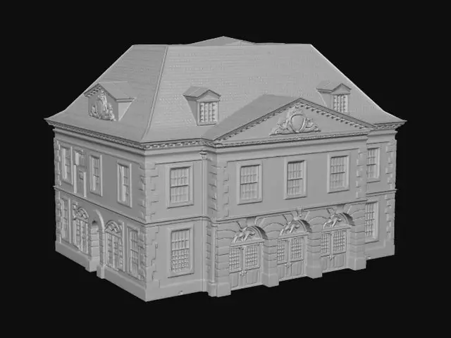 3D model for Golden Hour Manor