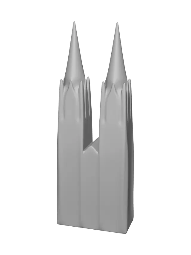 3D model for Twin Icicle Spires