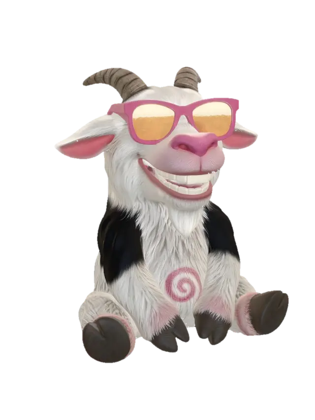3D model for Sunny Sunglasses Goat