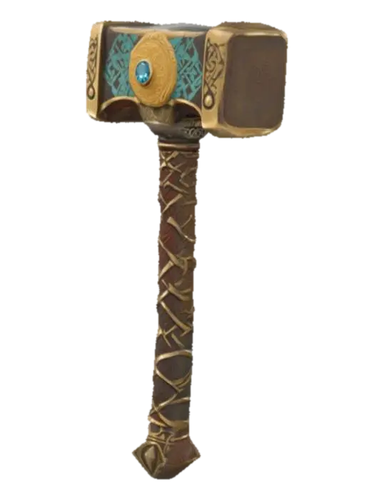 Heavenly Hammer 3D model, vytvořený pomocí AI