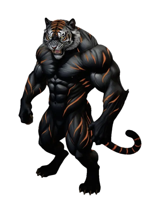 3D model for Emberstride Tiger