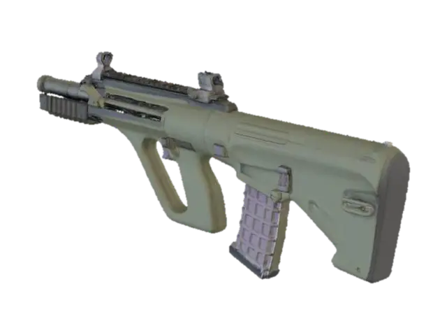 AUG A3 3D model, vytvořený pomocí AI