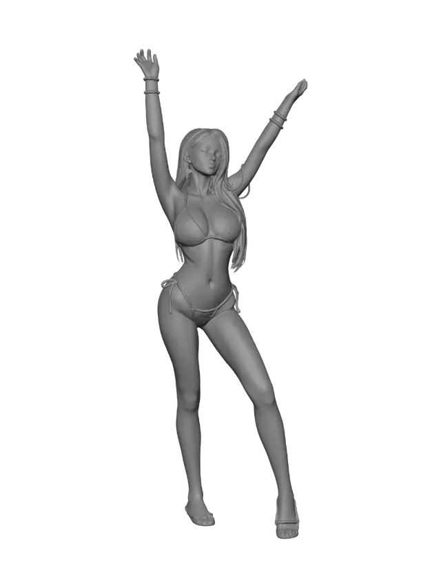 3D model for Leopard Dreams Among Palms