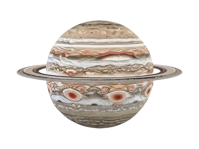 3D model for Marbled Saturn