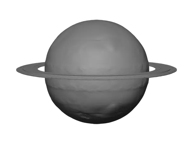 3D model for Marbled Saturn
