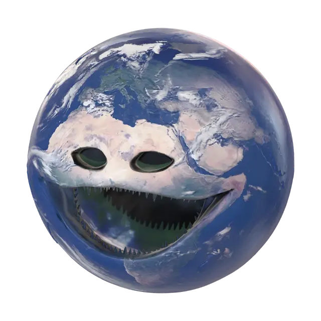 3D model for Grinning Planet