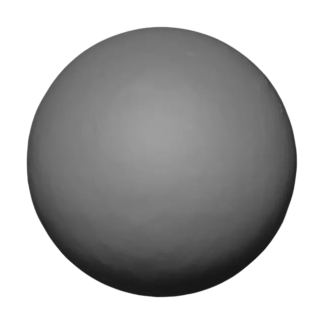 3D model for Cratered Moon