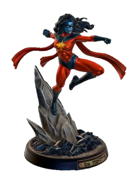 Dra Minerva - Starforce - Raial 3D model, vytvořený pomocí AI