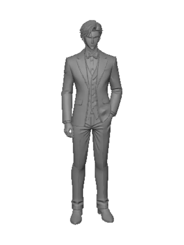 3D model for Nocturne in Blue