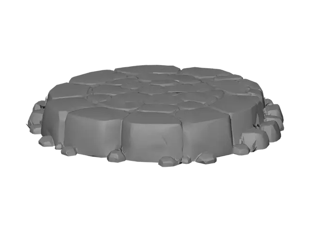 3D model for Stone Circle Platform