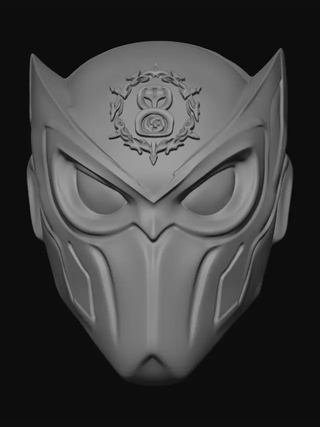 3D model for Azure Crest Armor