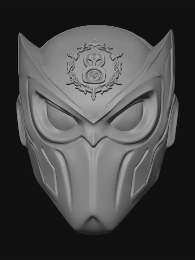3D model for Azure Crest Armor