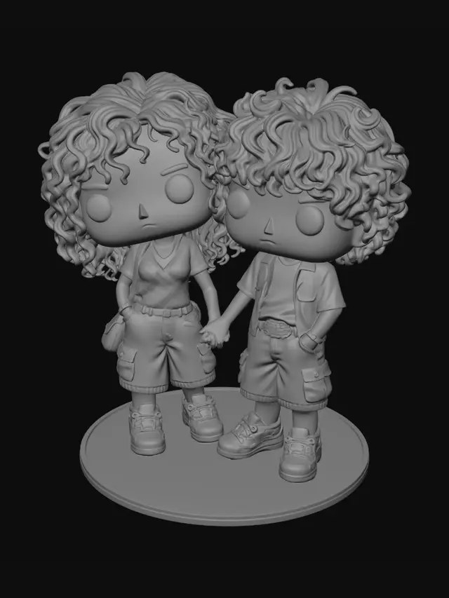 3D model for Holding Hands