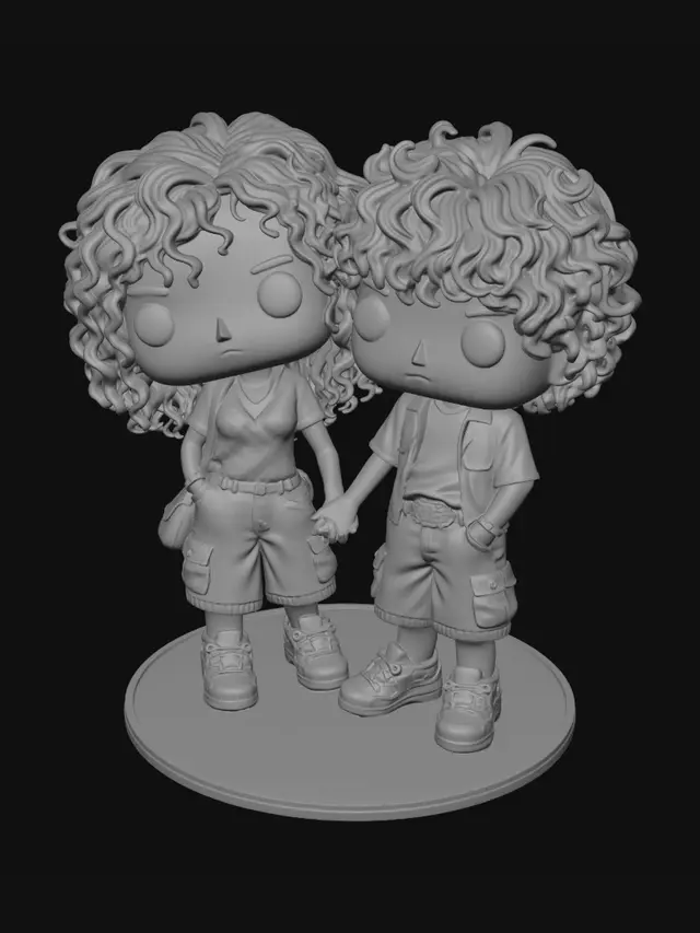3D model for Holding Hands