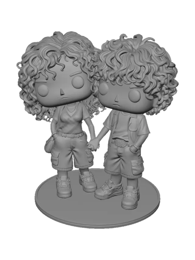 3D model for Holding Hands