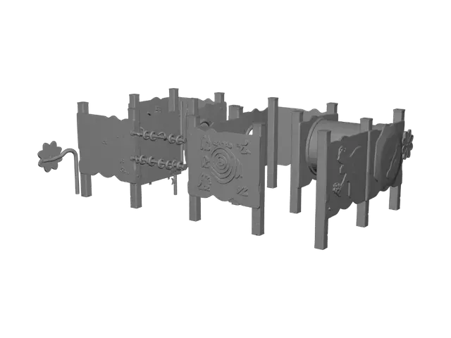 3D model for Colorful Learning Maze