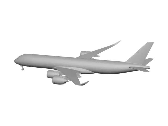 3D model for Super-Extended A350 Concept