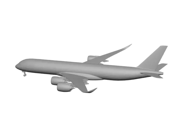 3D model for Super-Extended A350 Concept
