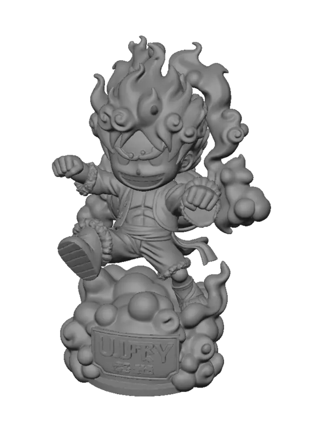 3D model for Flamebound Monkey King