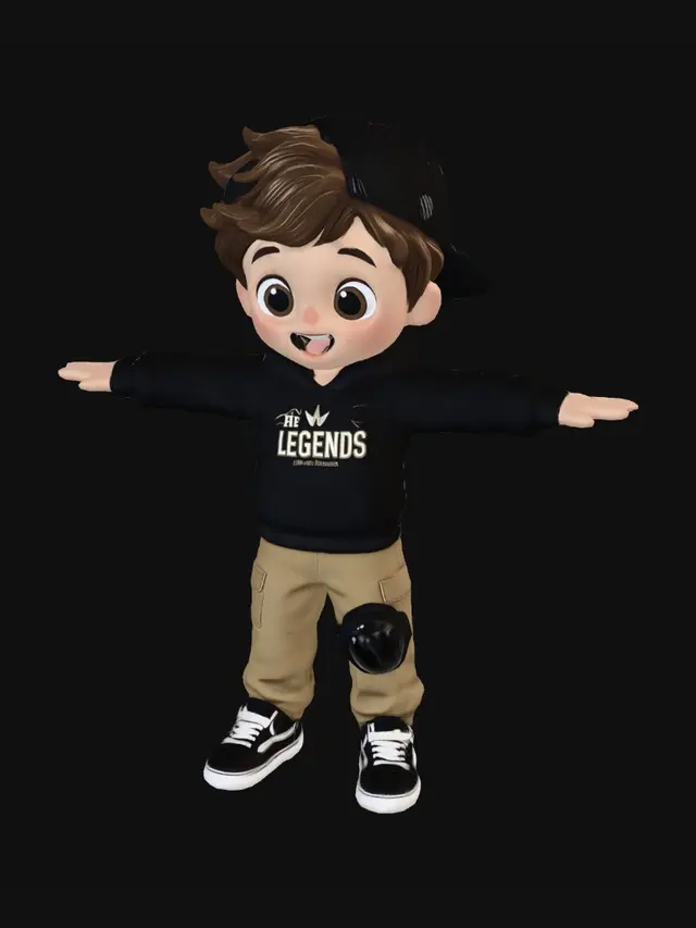 3D model for Little Legend