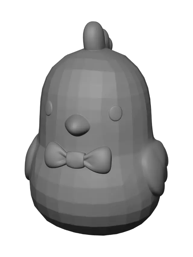 3D model for Creamy Chick