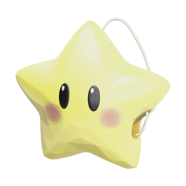 3D model for Fantasy Mario Star