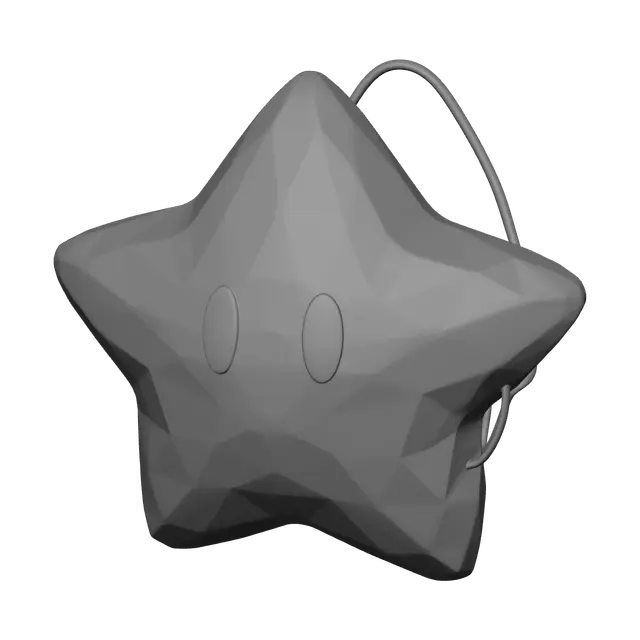 3D model for Fantasy Mario Star