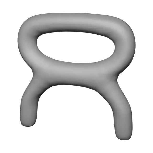 3D model for Loop Chair