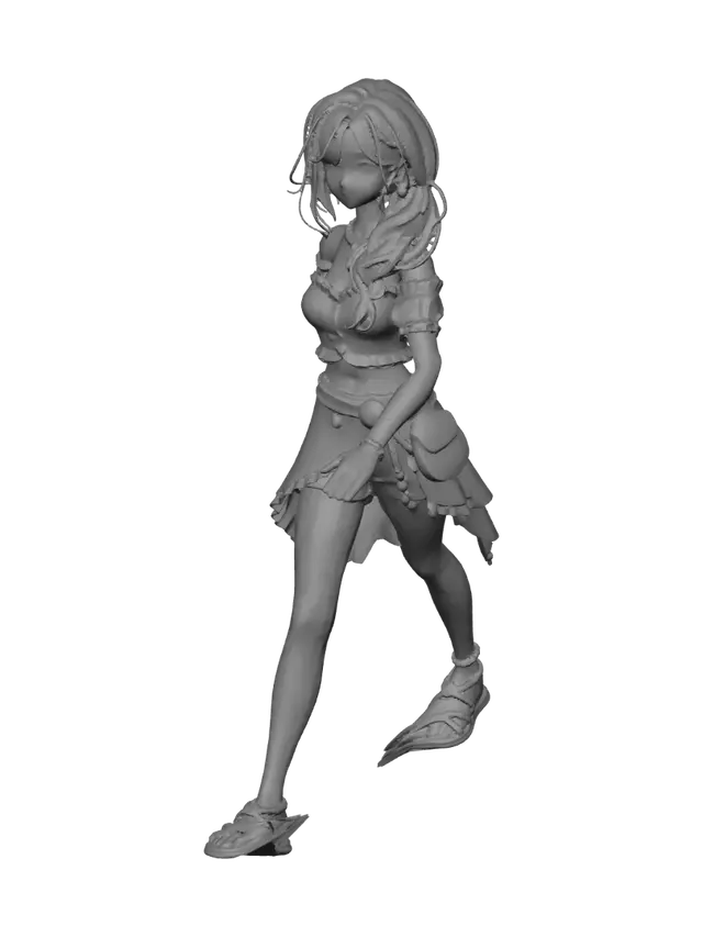 3D model for Coral Breeze Boho Beach Ensemble