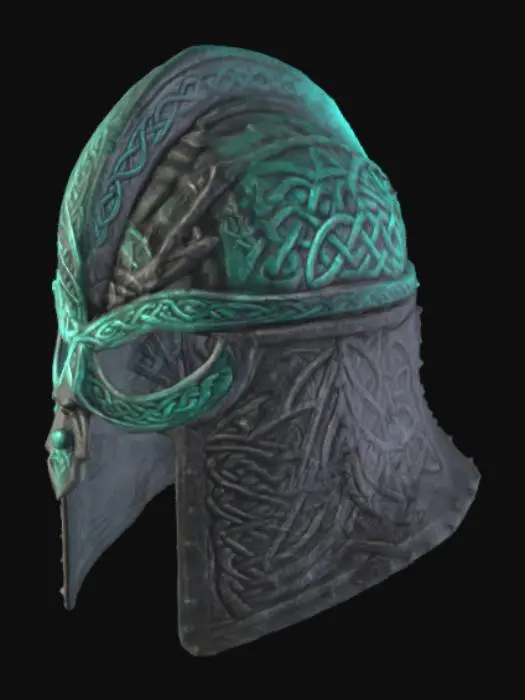 3D model for Viking Warrior's Helm