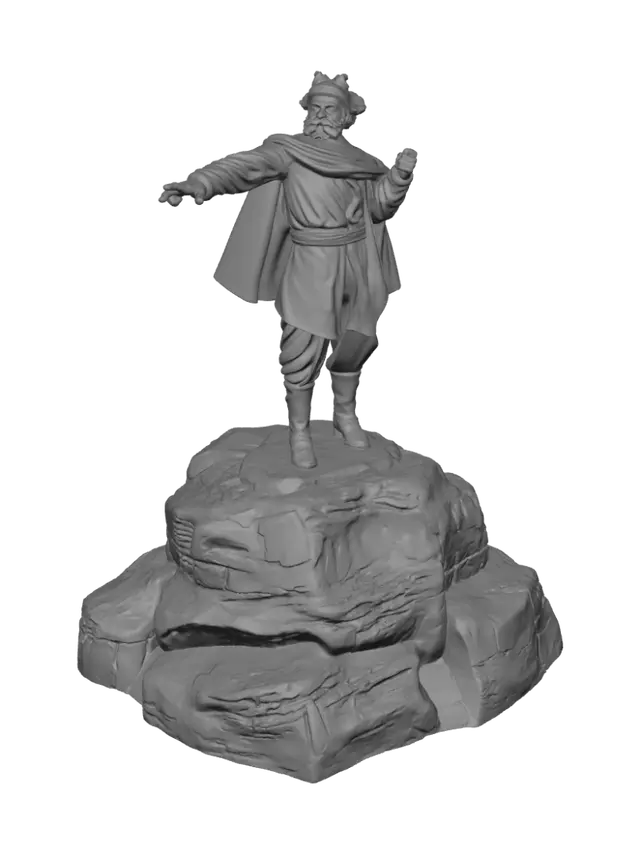 3D model for Summit Statue