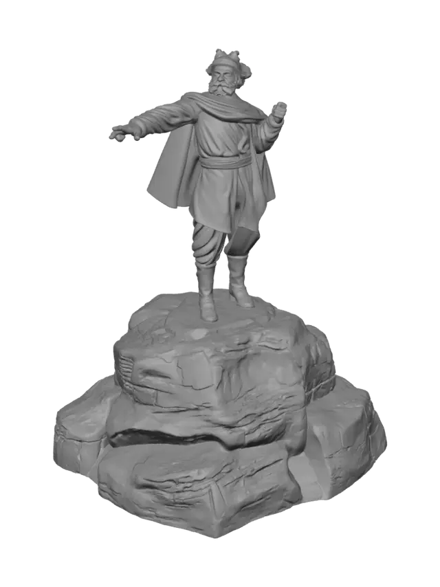 3D model for Summit Statue