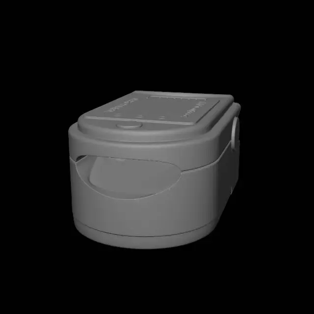 3D model for Blue Pulse Oximeter