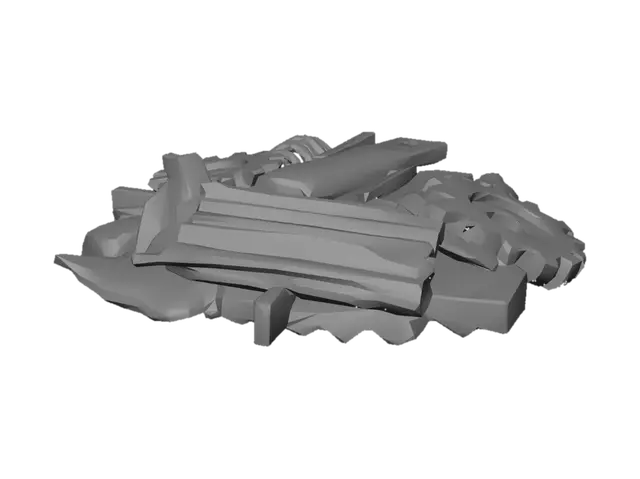 3D model for Rusted Gear Stack