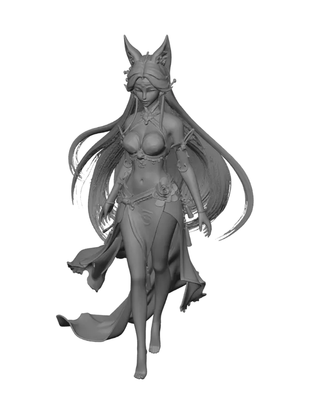 3D model for Kitsune Empress