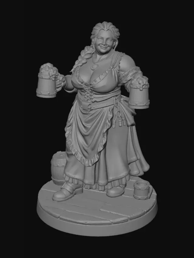 3D model for Jolly Tankard Queen