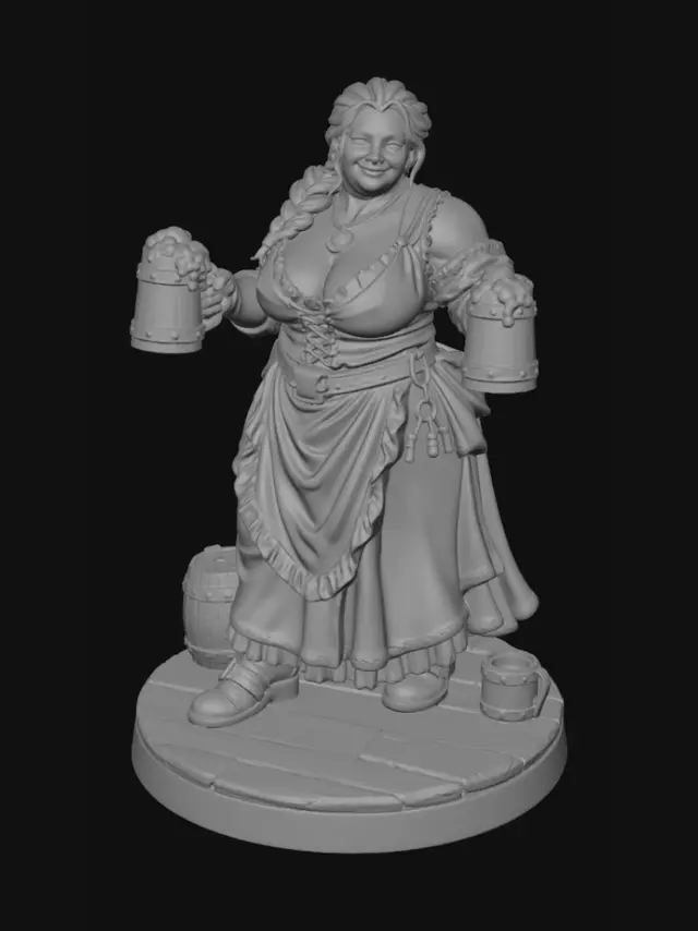 3D model for Jolly Tankard Queen