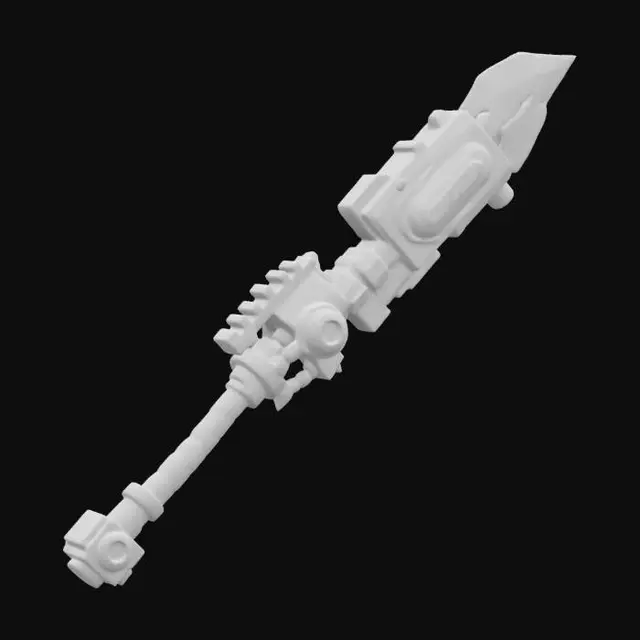 3D model for Crystal Warblade, #ChronoForgeWeapon#