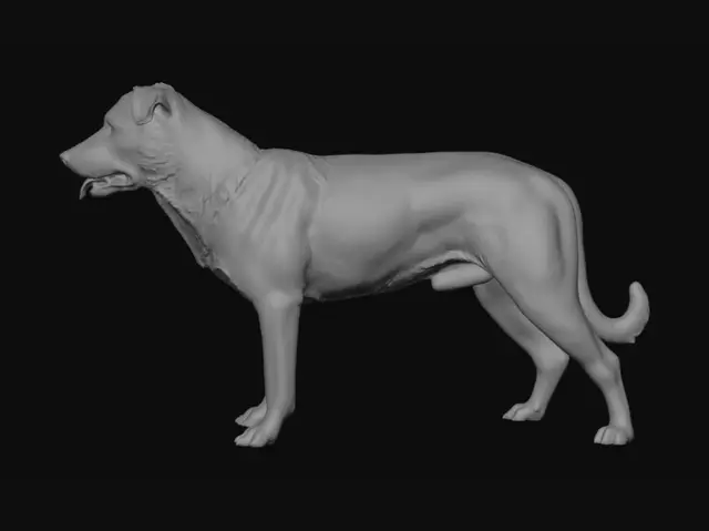 3D model for Frosty Field Walk