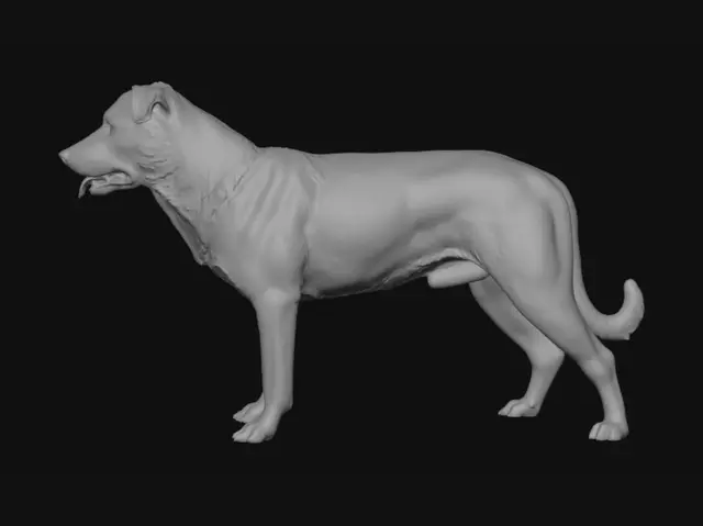 3D model for Frosty Field Walk