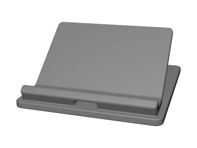 3D model for Black Adjustable Laptop Stand