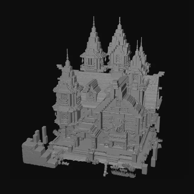 3D model for Emerald Timber Hall