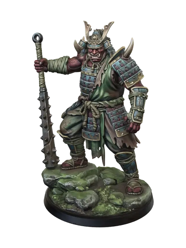 3D model for Orc Samurai Warlord