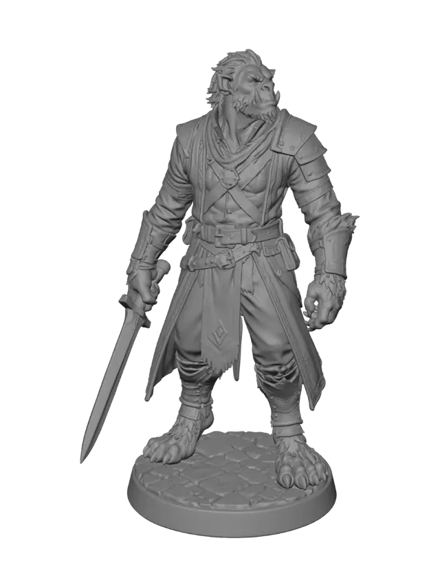 3D model for Ironjaw Warlord